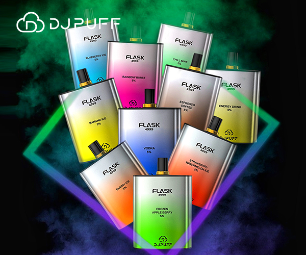 DjPuff Flask 4999 Disposable Vape Kit 5000 Puffs 10ml