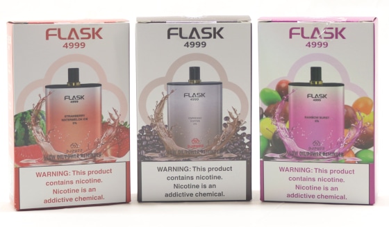 Flask 4999  5000 Puffs Disposable Vape - Ultimate Flavor Experience