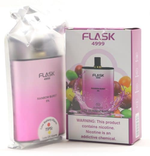 Flask 4999  5000 Puffs Disposable Vape - Ultimate Flavor Experience